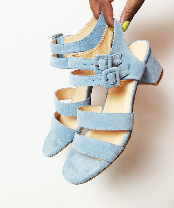 Marais USA Marais. Jardin Heels. Blue Marais USA Marais. Jardin Heels. Blue