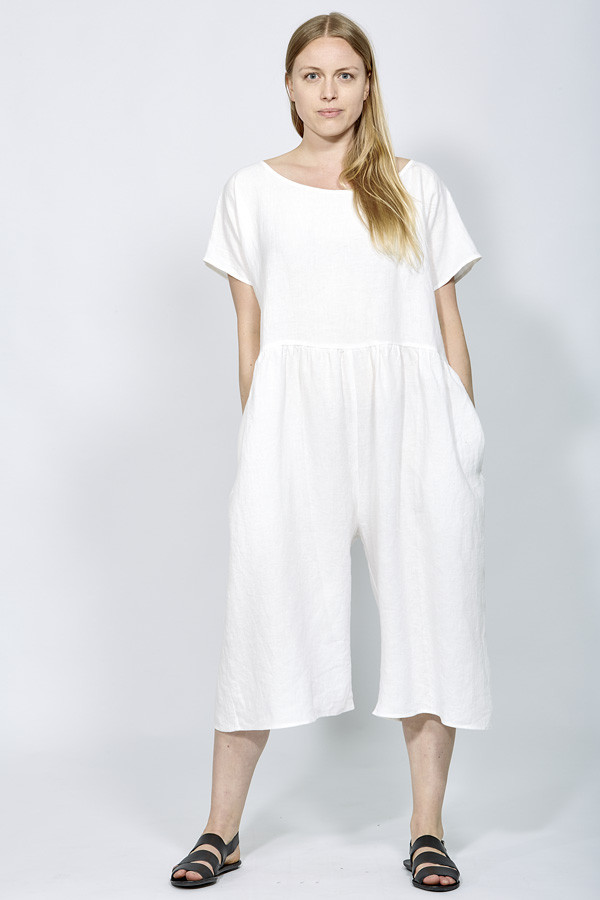 Ilana Kohn Brookes Jumpsuit White Ilana Kohn Brookes Jumpsuit White
