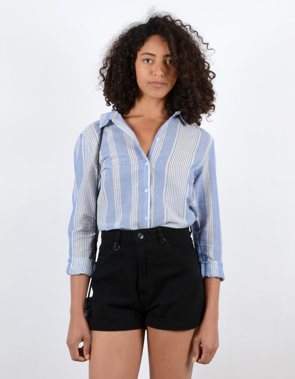 Minimum Eleta Shirt Medium Blue Minimum Eleta Shirt Medium Blue