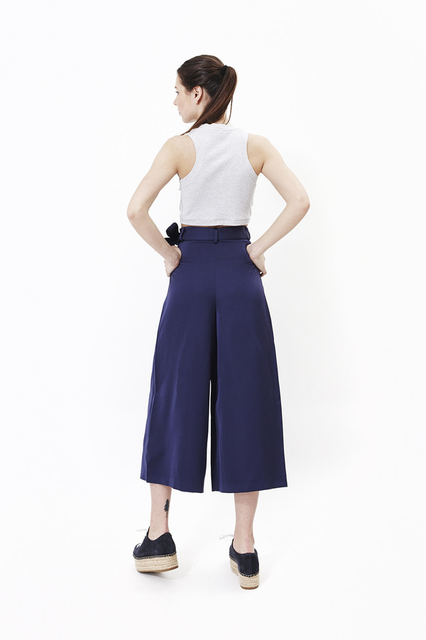 Nanushka Toho Hakama Pants in Navy Nanushka Toho Hakama Pants in Navy