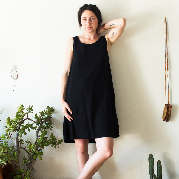 Unknown Basic Tank Dress<br>Black Unknown Basic Tank Dress<br>Black