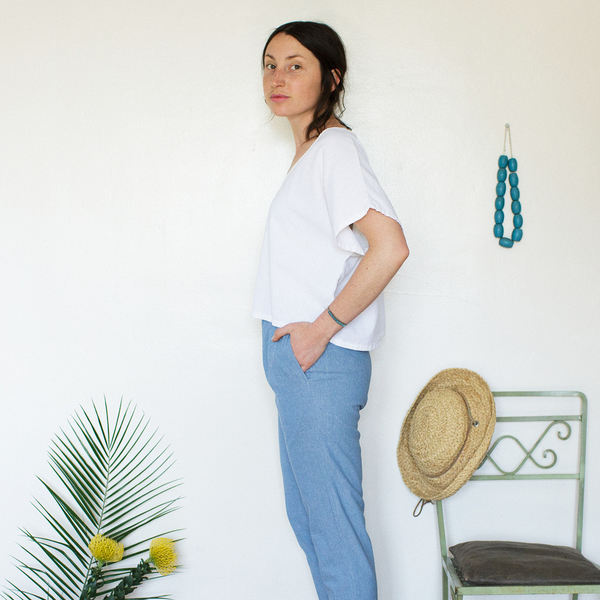 Unknown Crop Top<br>White Unknown Crop Top<br>White