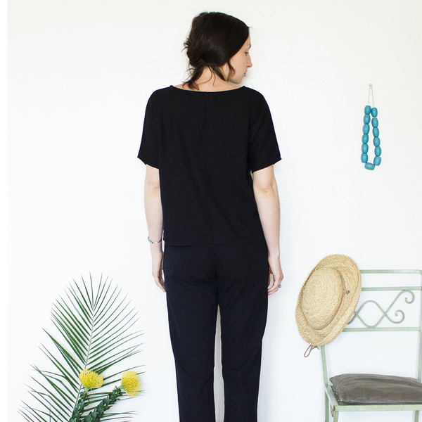 Unknown Sleeve Tee<br>Black Unknown Sleeve Tee<br>Black