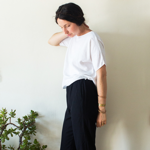 Unknown Sleeve Tee<br>White Unknown Sleeve Tee<br>White