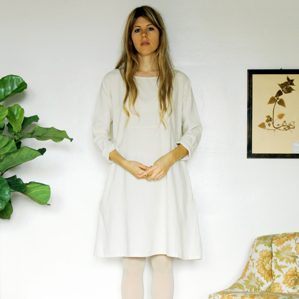 Unknown LS Basic Dress<br>Ivory Unknown LS Basic Dress<br>Ivory
