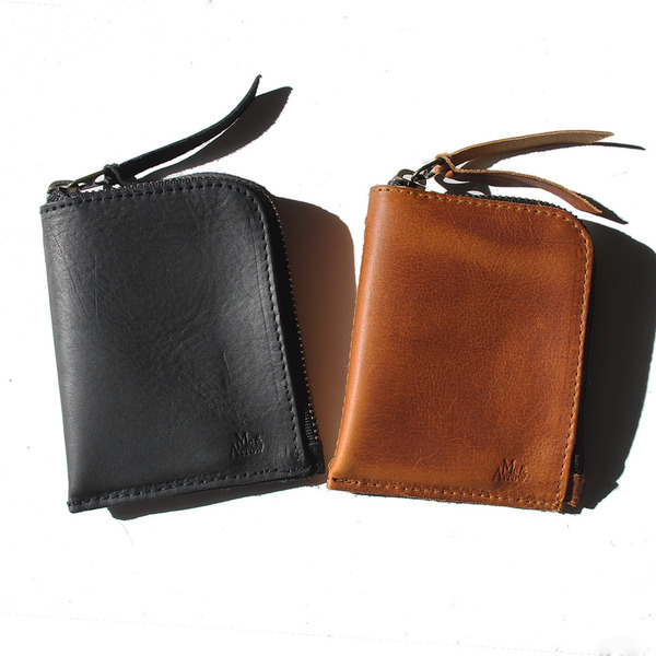 Unknown Zipper Wallet<br>Oiled Leather Brown<br> Unknown Zipper Wallet<br>Oiled Leather Brown<br>