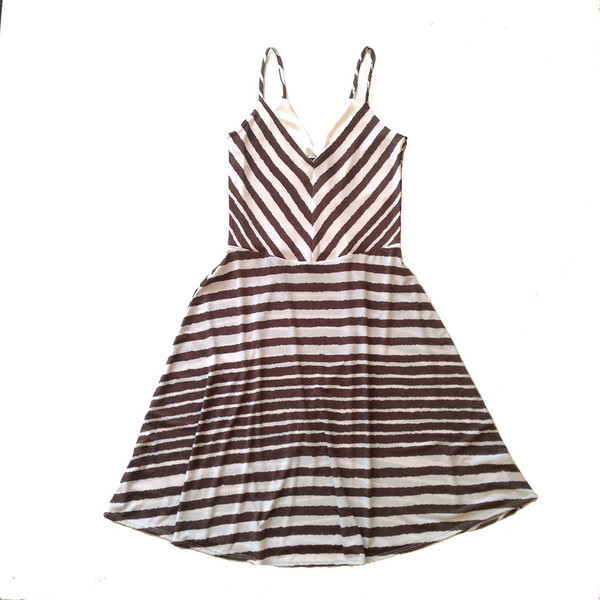 Cherry Bobin Stripes Dress Mole Cherry Bobin Stripes Dress Mole