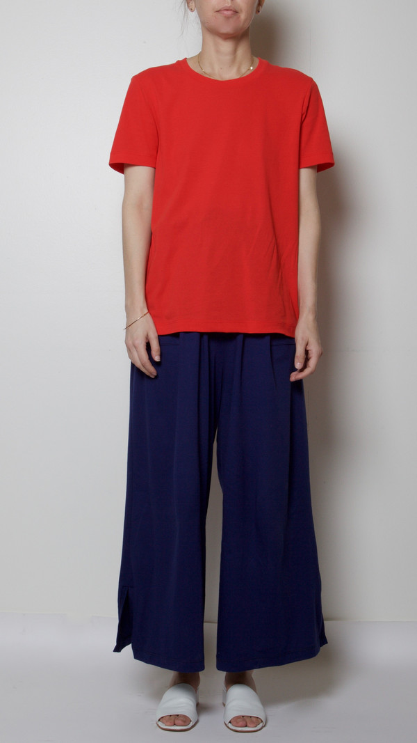 Maryam Nassir Zadeh Mara Pant in Navy Maryam Nassir Zadeh Mara Pant in Navy