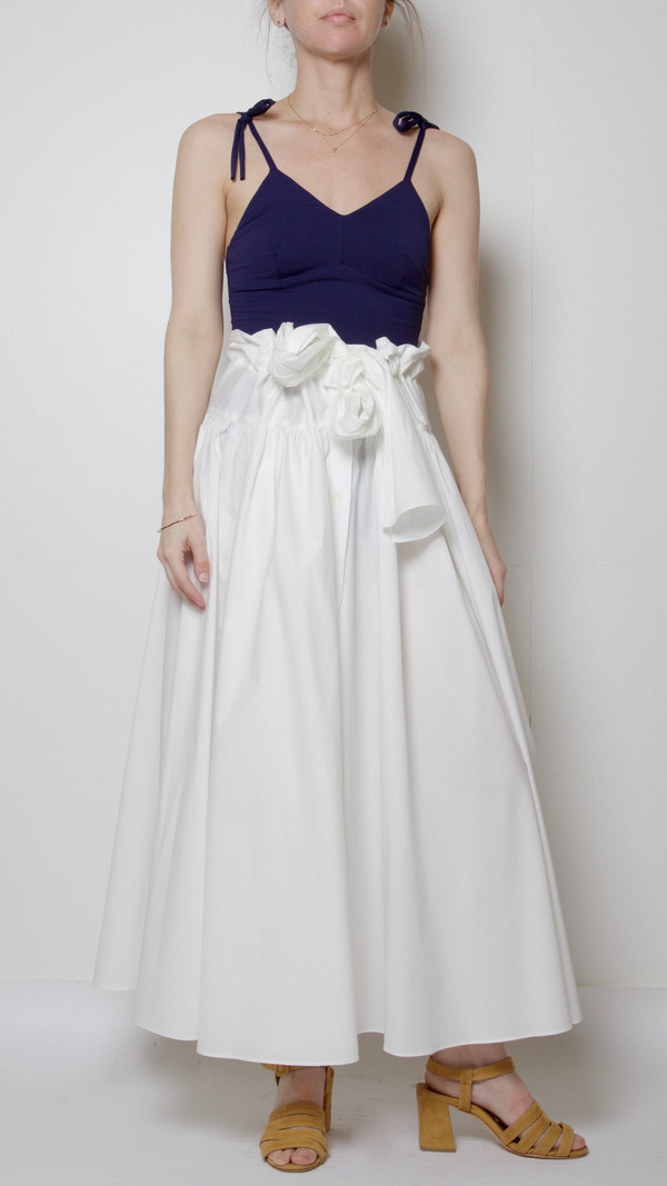 Maryam Nassir Zadeh Carlita Skirt in White Maryam Nassir Zadeh Carlita Skirt in White