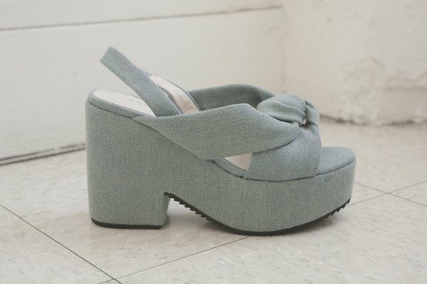 Intentionally Blank DANSK in LIGHT BLUE DENIM Intentionally Blank DANSK in LIGHT BLUE DENIM
