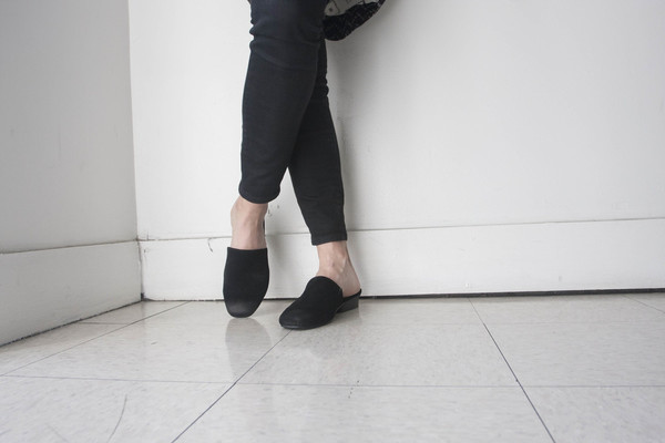 Intentionally Blank TOUCH in Black Suede Intentionally Blank TOUCH in Black Suede