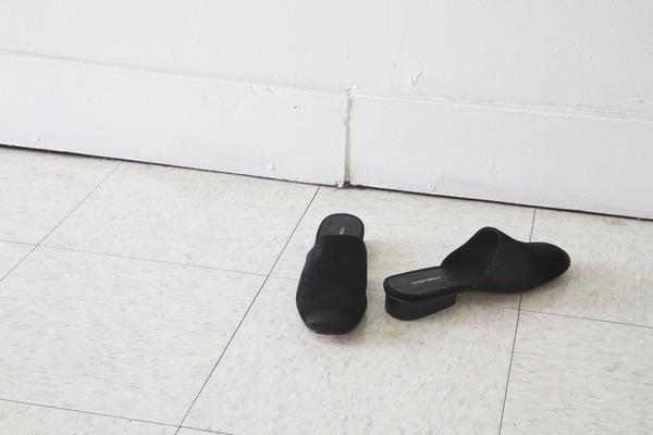 Intentionally Blank TOUCH in Black Suede Intentionally Blank TOUCH in Black Suede