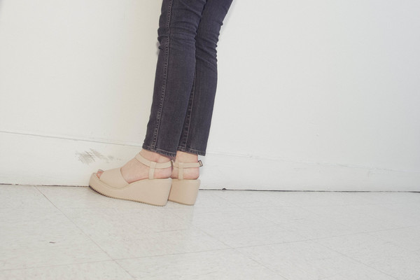 Intentionally Blank TIDAL in NUDE LEATHER Intentionally Blank TIDAL in NUDE LEATHER