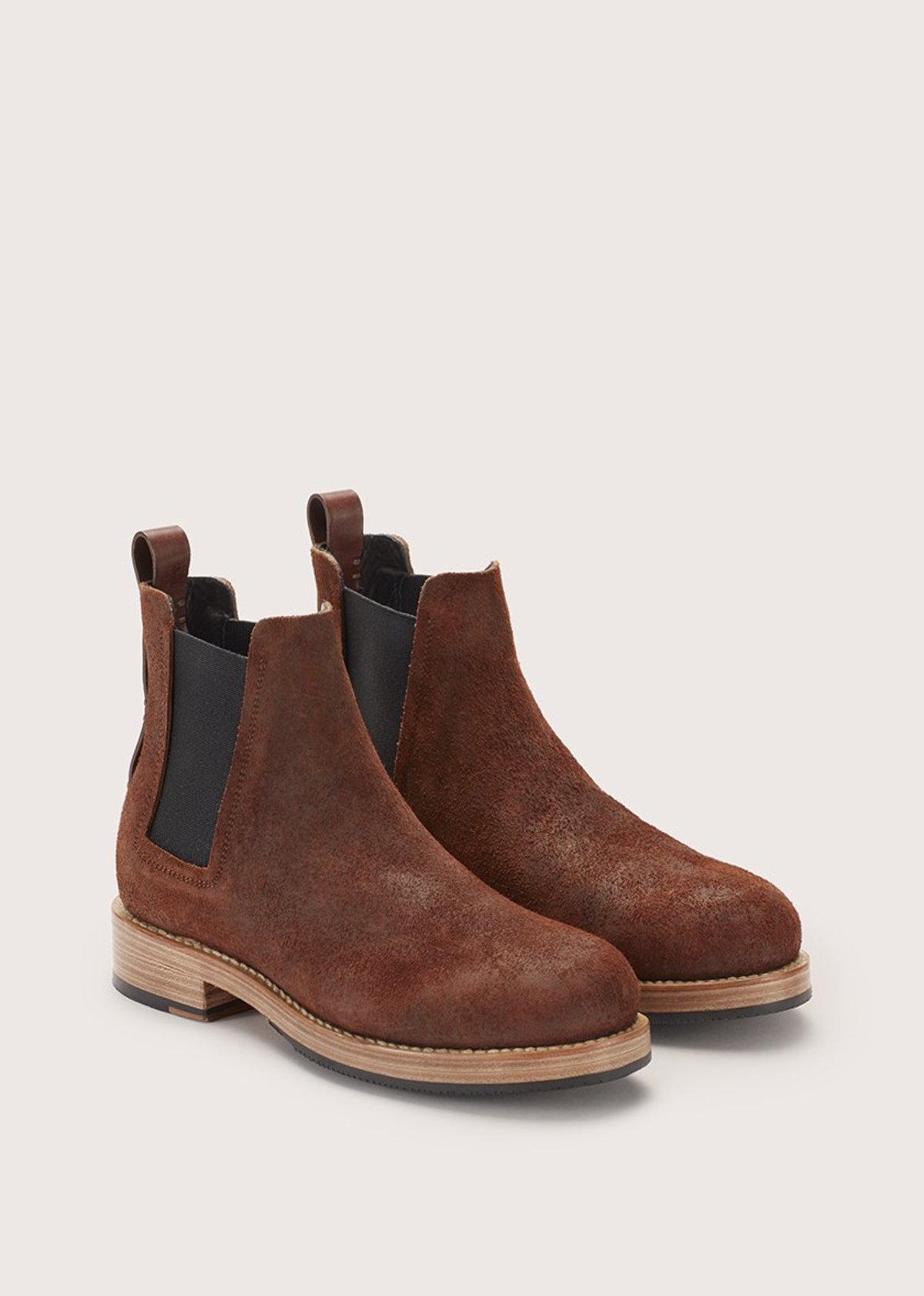 FEIT CHELSEA RUBBER BOOT BROWN Garmentory