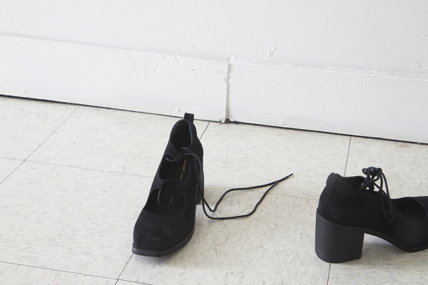 Intentionally Blank STEAL in BLACK suede Intentionally Blank STEAL in BLACK suede