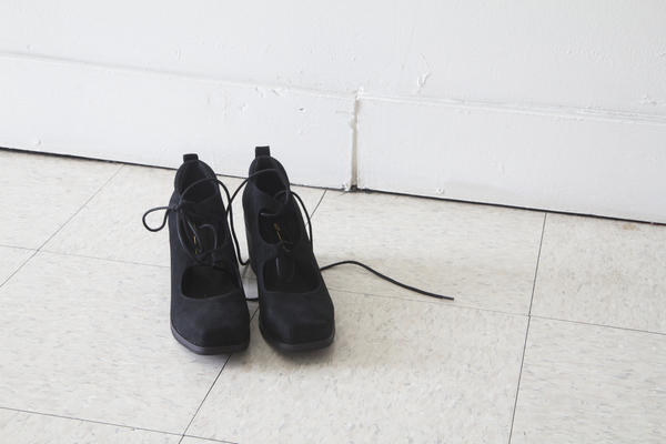 Intentionally Blank STEAL in BLACK suede Intentionally Blank STEAL in BLACK suede
