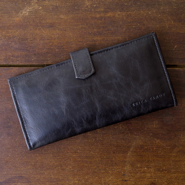 Erica Tanov Leather Long Wallet Erica Tanov Leather Long Wallet