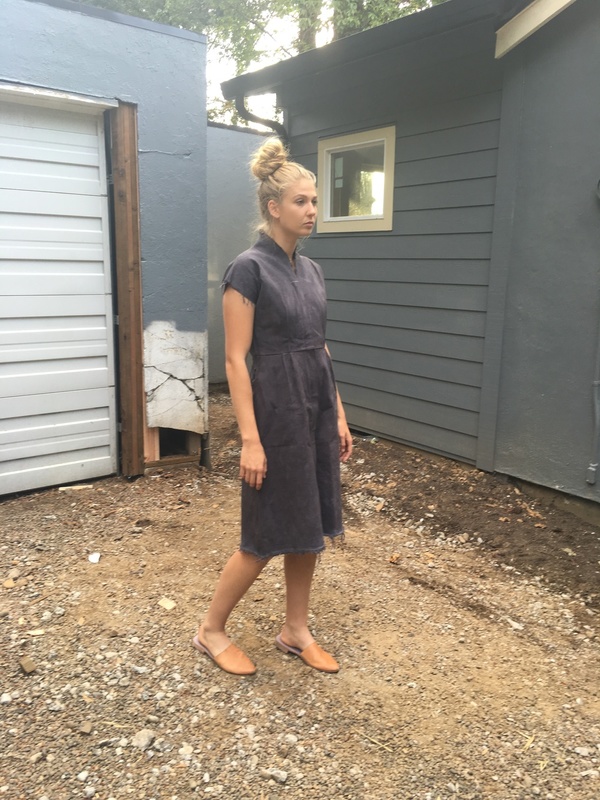 Alexa Stark grey uniform dress Alexa Stark grey uniform dress