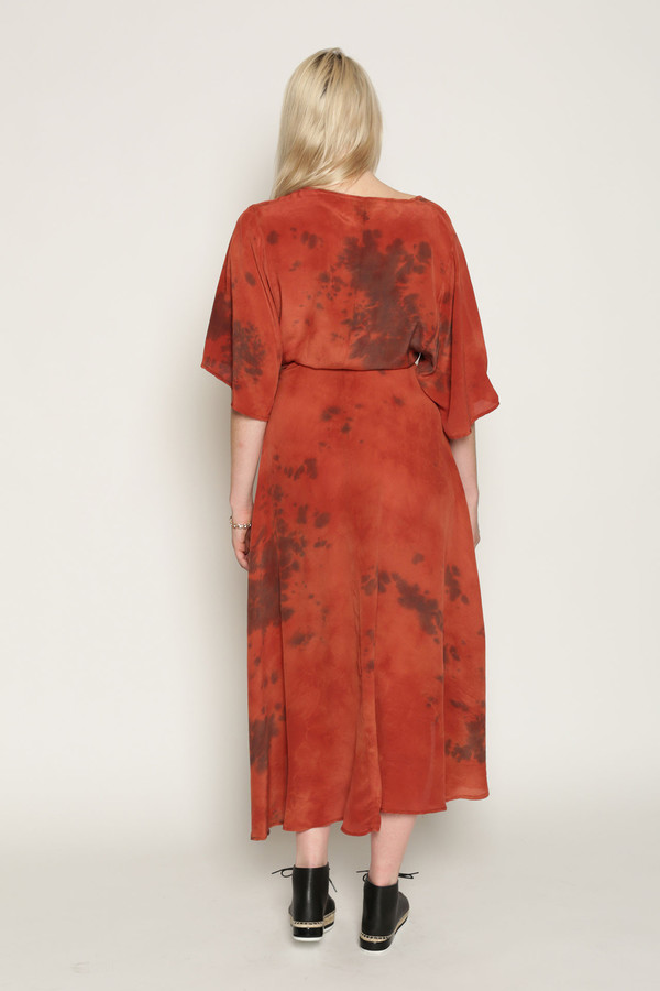 Upstate Duster Wrap Dress in Mars Upstate Duster Wrap Dress in Mars