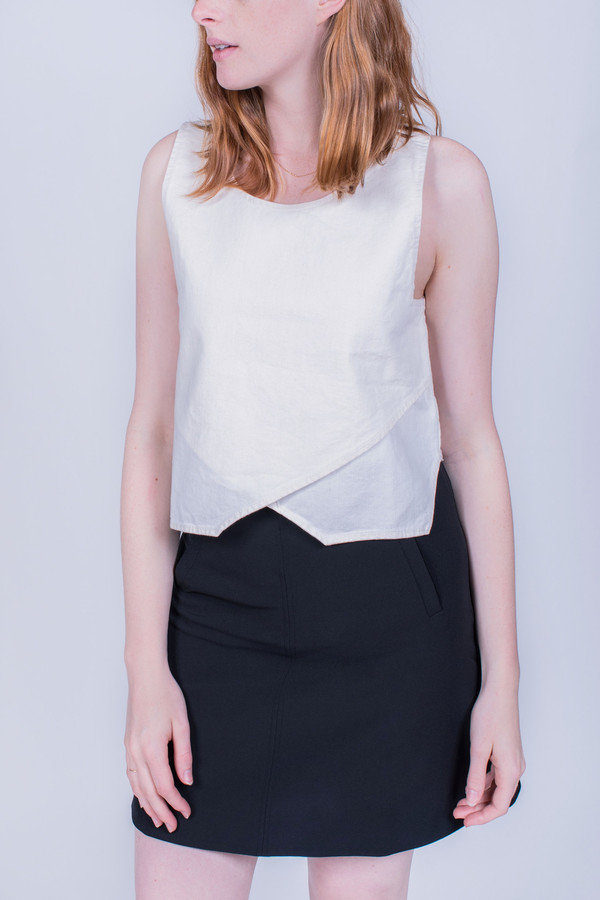 Objects Without Meaning Denim Crop Top Objects Without Meaning Denim Crop Top