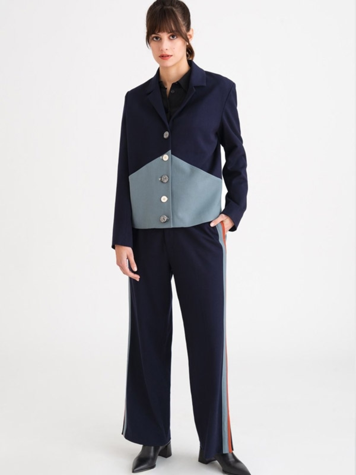 petite studio blazer