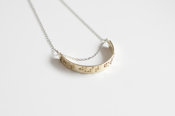 Blayke necklace - "Shit just got real" Blayke necklace - "Shit just got real"