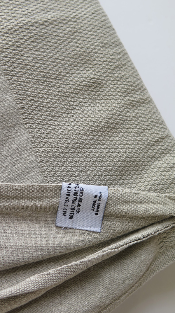 Plaj Portland Stone Washed Towel- Sand Plaj Portland Stone Washed Towel- Sand