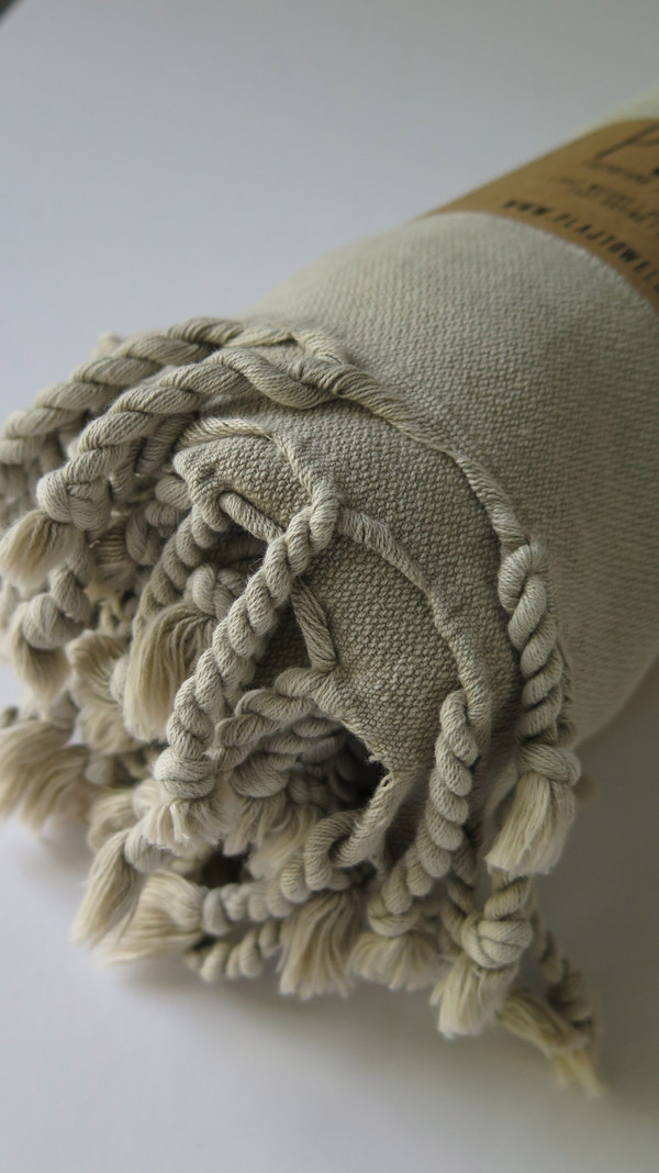 Plaj Texada Stonewashed Towel- Sand Plaj Texada Stonewashed Towel- Sand
