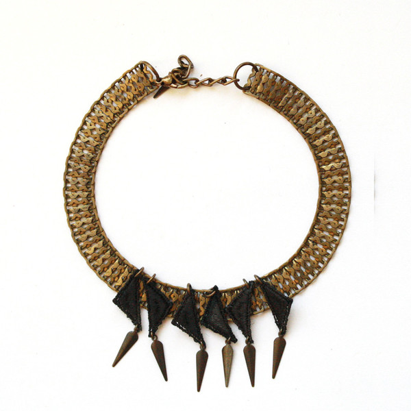 THIS ILK - ISOMETRIC CHOCKER NECKLACE THIS ILK - ISOMETRIC CHOCKER NECKLACE
