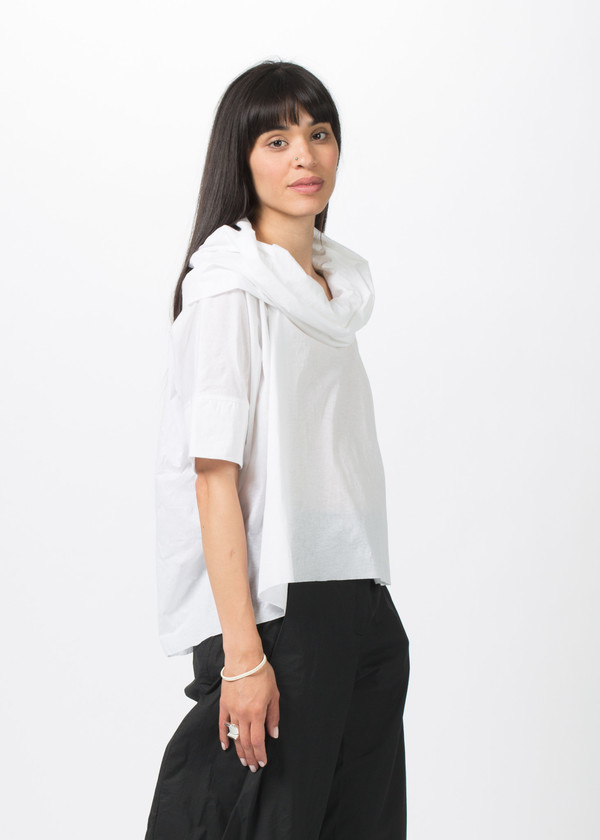 Album di Famiglia Lightweight Cowl Neck Top Album di Famiglia Lightweight Cowl Neck Top