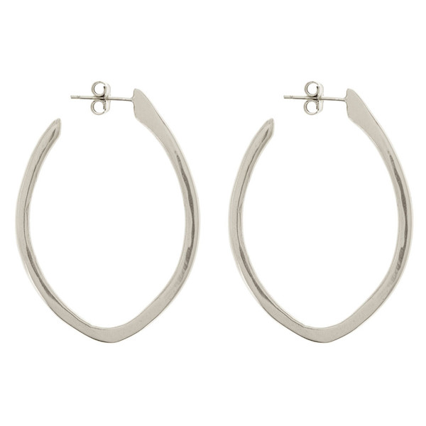 Tiffany Kunz Silver Medium Arc Earrings Tiffany Kunz Silver Medium Arc Earrings