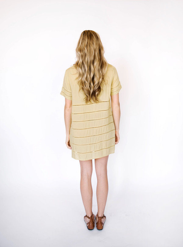 Lilya Ada Dress - Chartruse Lilya Ada Dress - Chartruse