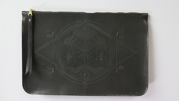 Animal Handmade Fear no Future Clutch - Black Animal Handmade Fear no Future Clutch - Black