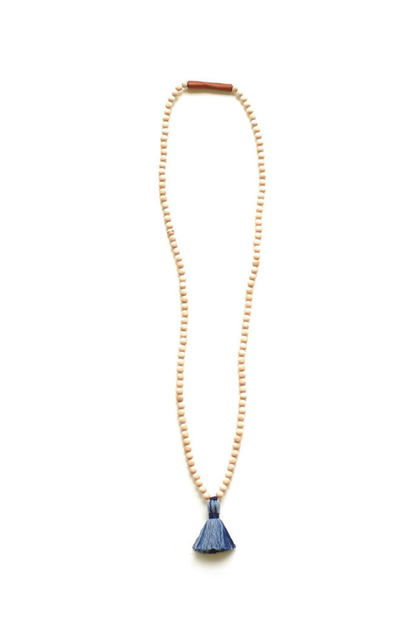 Ashwood Avenue Santo Necklace Indigo Ashwood Avenue Santo Necklace Indigo