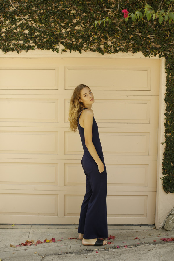 Calder Blake AJ Jumpsuit in 100% Supima Cotton Jersey Calder Blake AJ Jumpsuit in 100% Supima Cotton Jersey