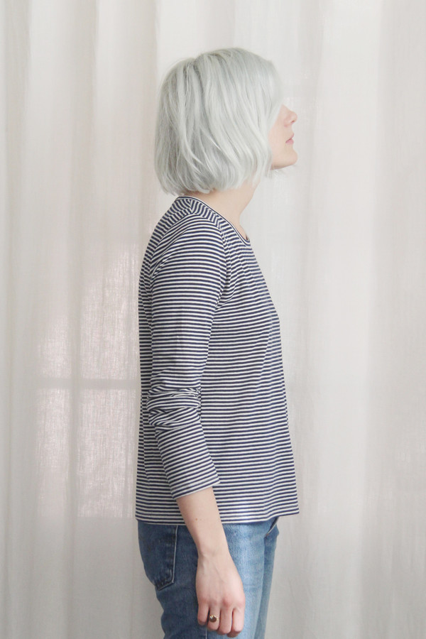 Calder Blake Miro Tee in Picasso Stripe Calder Blake Miro Tee in Picasso Stripe