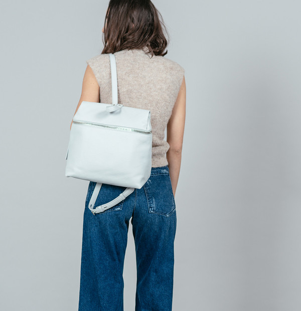 KARA Backpack in Pebble Leather KARA Backpack in Pebble Leather