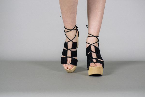 Loeffler Randall Ines Lace Up Clog Wedges Loeffler Randall Ines Lace Up Clog Wedges