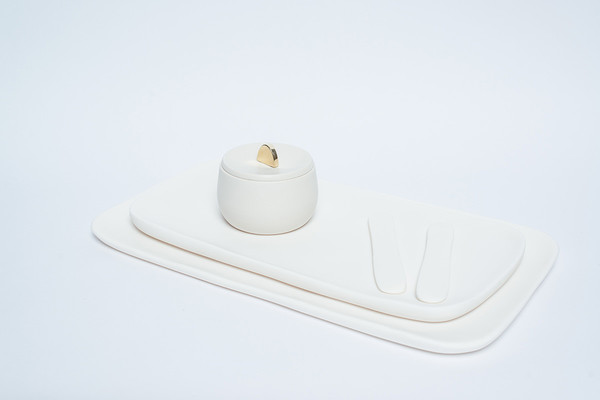 Tina Frey Designs Serving Board with Cheese Spreader Tina Frey Designs Serving Board with Cheese Spreader