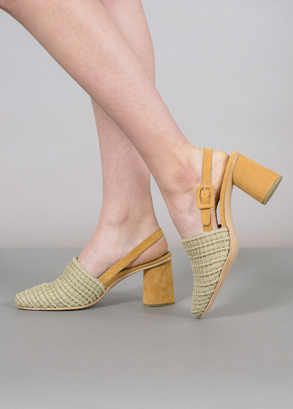 Rachel Comey Sola Pointed Toe Slingback Block Heels Rachel Comey Sola Pointed Toe Slingback Block Heels