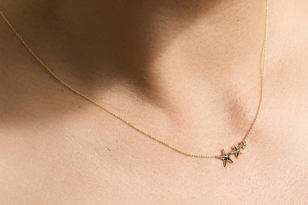 Gabriela Artigas Triple Shooting Star Necklace Gabriela Artigas Triple Shooting Star Necklace