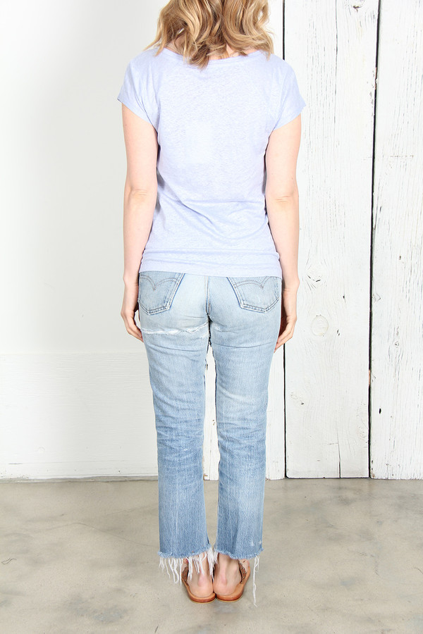 Acne Studios NARDA LINEN TEE Acne Studios NARDA LINEN TEE