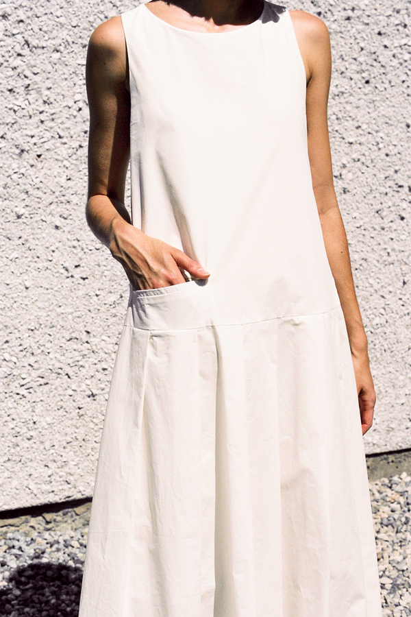 Mr. Larkin Marlin Dress - chalk white Mr. Larkin Marlin Dress - chalk white