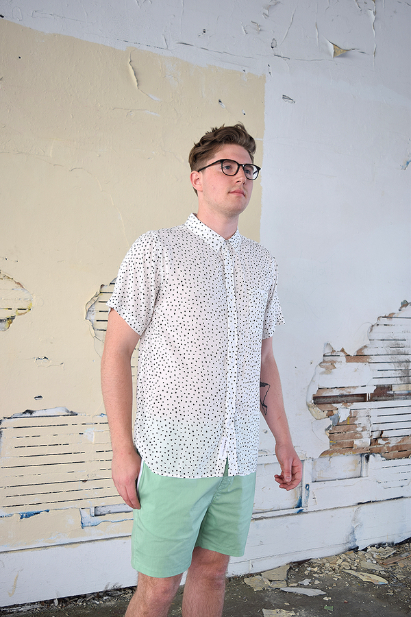 Men's Native Youth Paintbrush Polka Dot S/S Shirt Men's Native Youth Paintbrush Polka Dot S/S Shirt