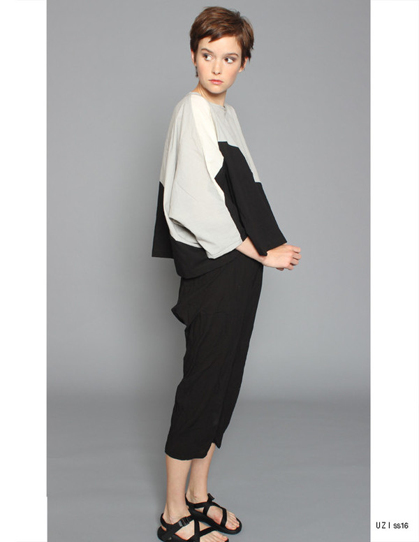 Uzi Disecton Color Block Top Uzi Disecton Color Block Top