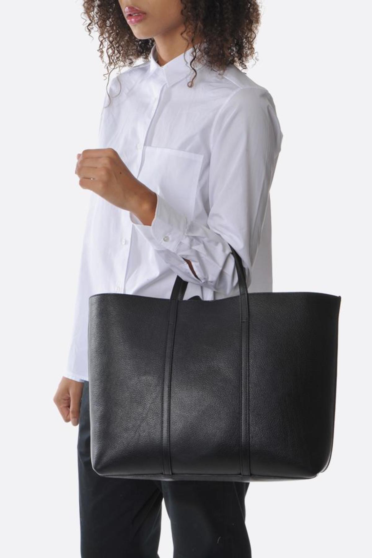 lotuff leather tote