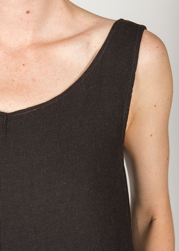 Black Crane - Double Jumper in Ebony Black Crane - Double Jumper in Ebony