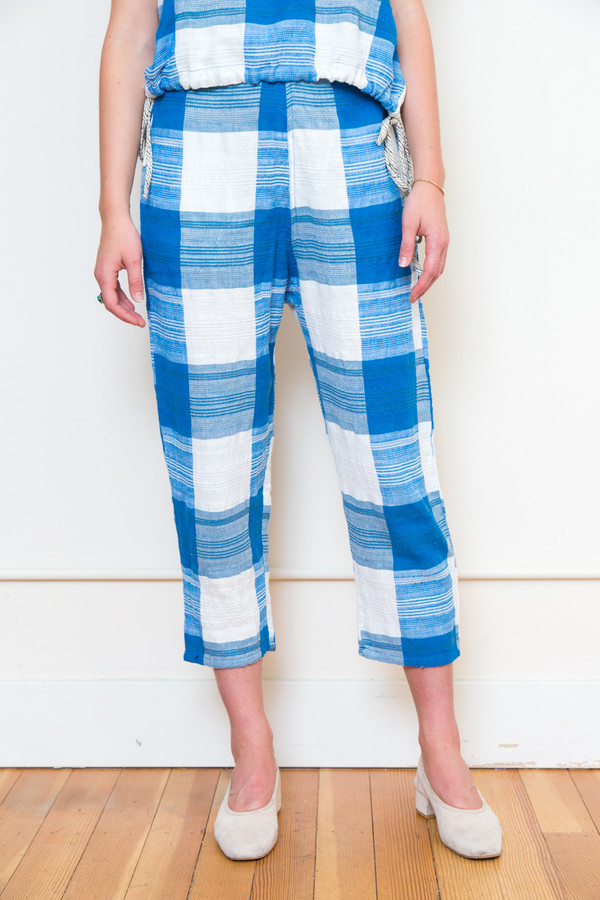ace & jig dojo pant in banner ace & jig dojo pant in banner