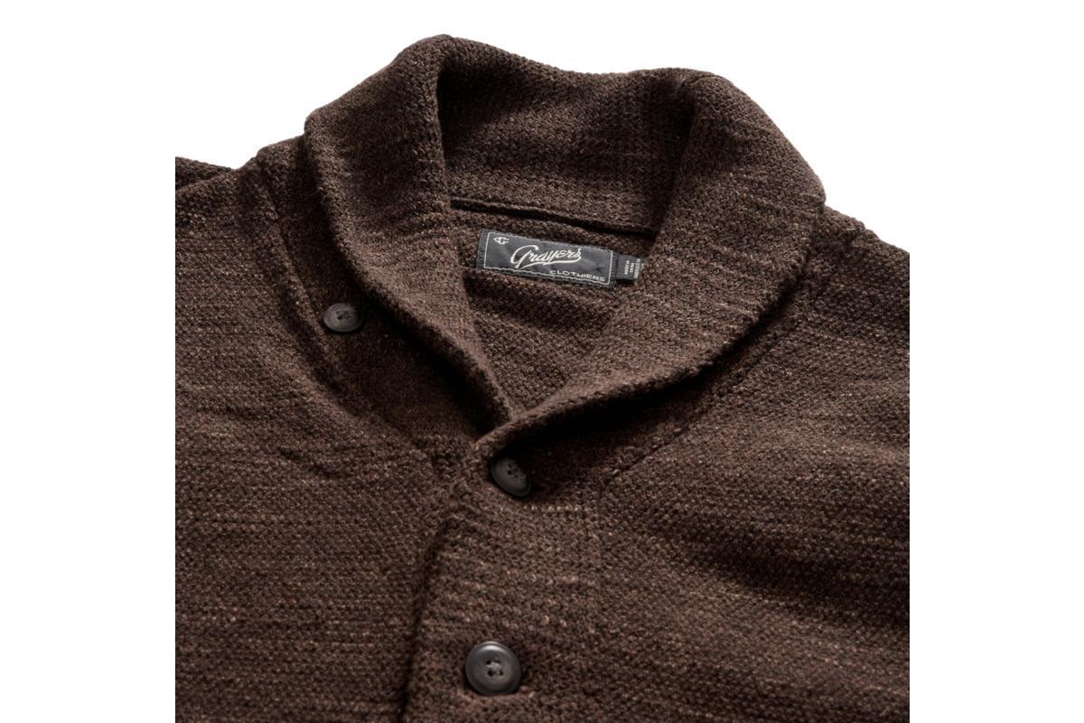 Grayers Avalon Shawl Cardigan Chocolate Marl Grayers Avalon Shawl Cardigan Chocolate Marl