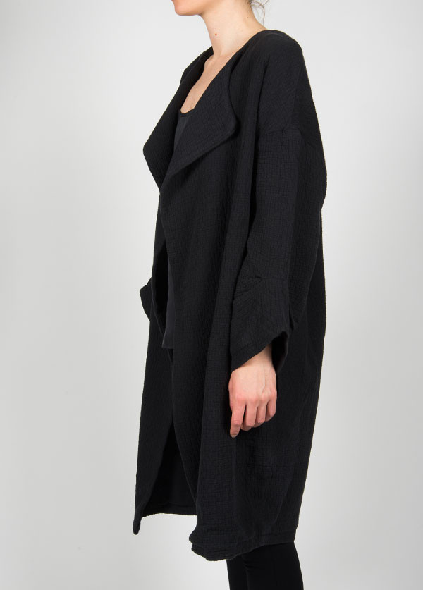 Black Crane - Quilt Coat in Black Black Crane - Quilt Coat in Black
